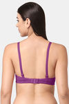 Tweens Padded Non Wired Full Coverage T-Shirt Bra - Dark Purple — thumbnail 2